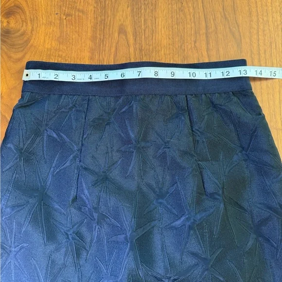 Milly Starburst Semi-Sheer Midi Pencil Skirt - Picture 6 of 14